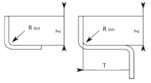 Engineering sheet: Sheet metal bending guidelines